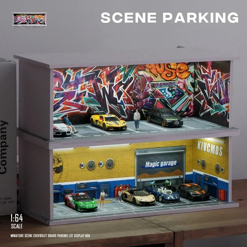 Tuner Vault ™ LED RC Display Box 1/64